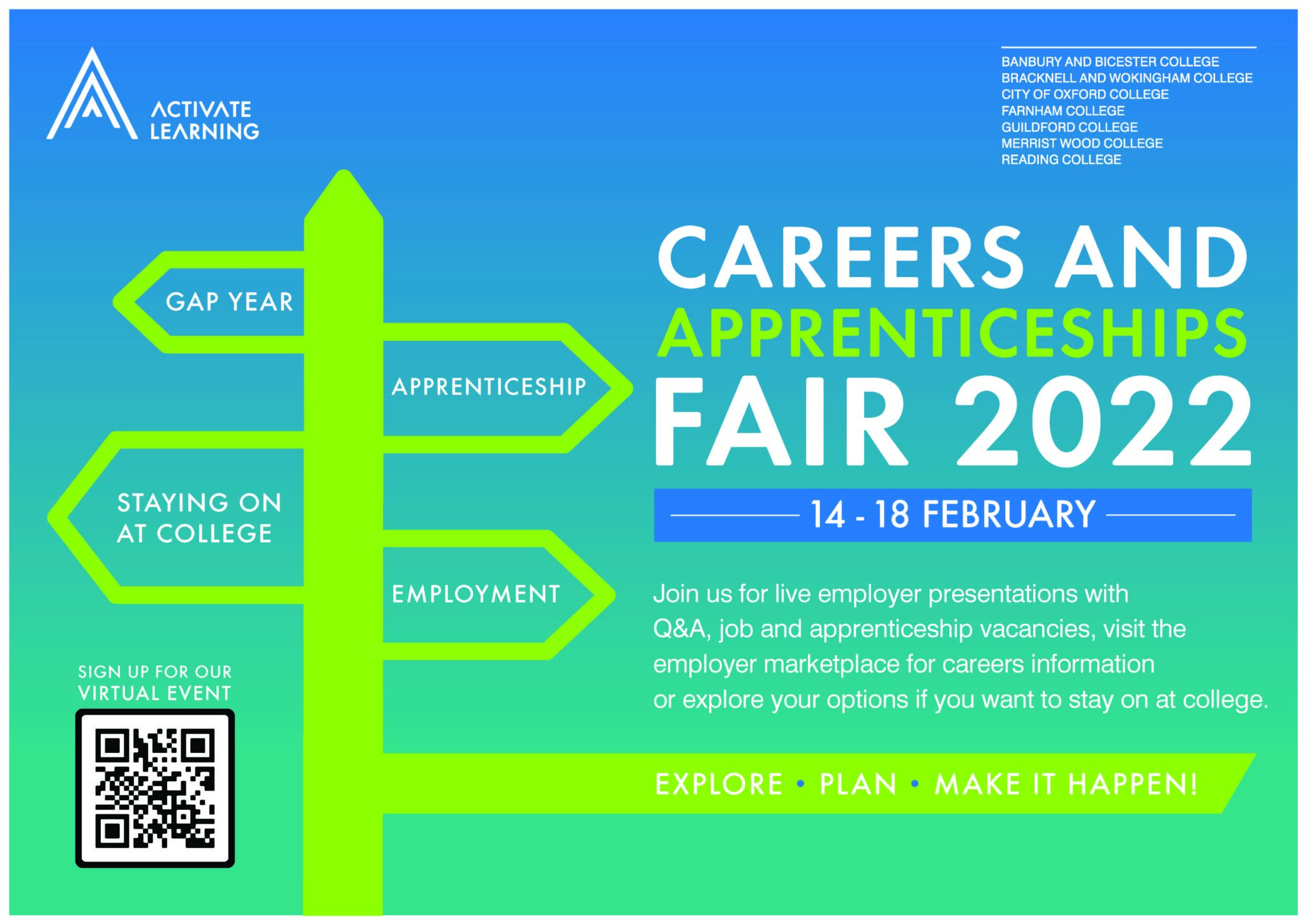 Careers and Apprenticeship Fair 2022 | Activate Learning